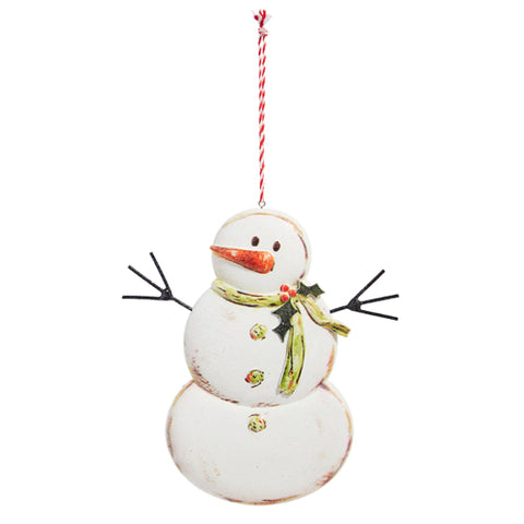 6" Snowman Orn